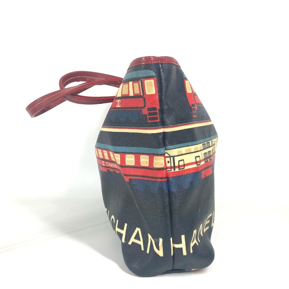 CHANEL セントラルステーション 肩掛け ショルダーバッグ カバン トートバッグ PVC/レザー レディース レッド - brandshop-reference