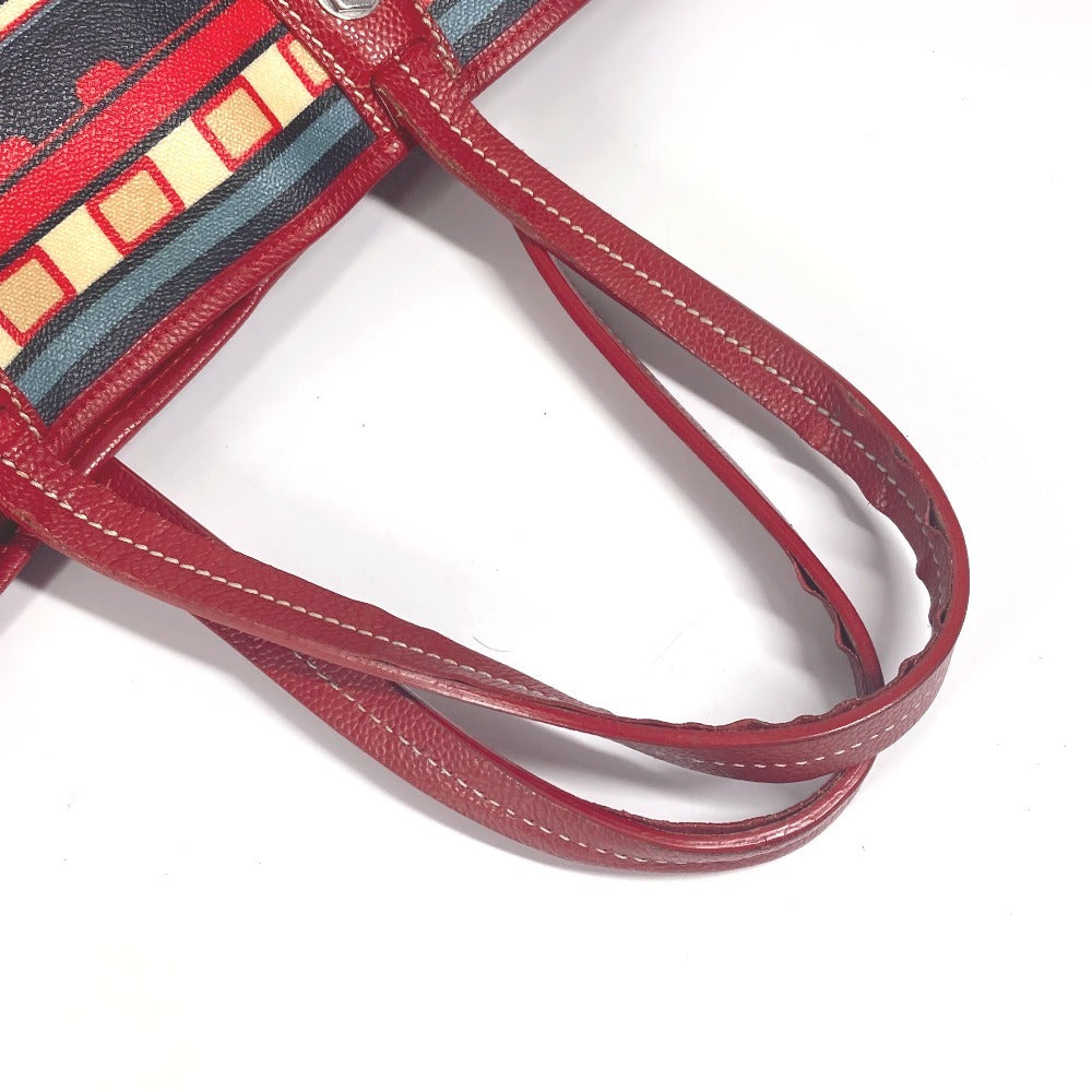 CHANEL セントラルステーション 肩掛け ショルダーバッグ カバン トートバッグ PVC/レザー レディース レッド - brandshop-reference