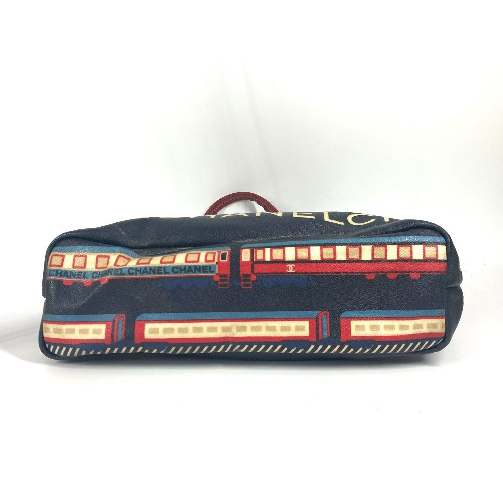 CHANEL セントラルステーション 肩掛け ショルダーバッグ カバン トートバッグ PVC/レザー レディース レッド - brandshop-reference