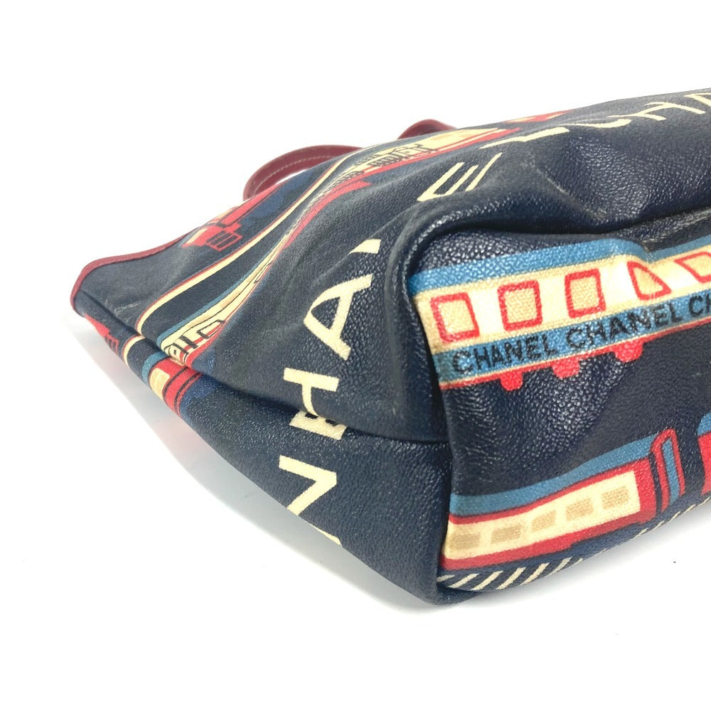 CHANEL セントラルステーション 肩掛け ショルダーバッグ カバン トートバッグ PVC/レザー レディース レッド - brandshop-reference