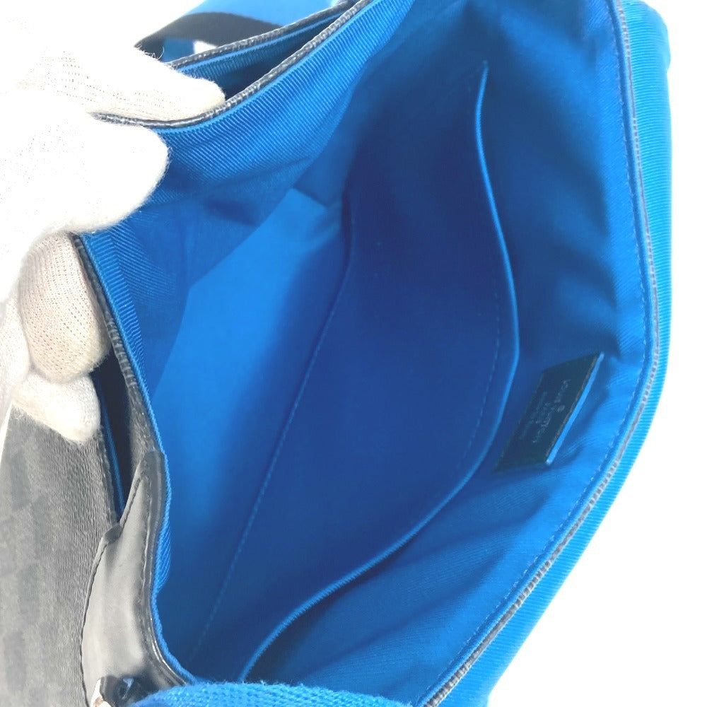 LOUIS VUITTON N42420 ダミエグラフィット ディストリクトPM メッセンジャーバッグ 斜め掛け カバン ショルダーバッグ ダミエグラフィットキャンバス ユニセックス ブラック - brandshop-reference