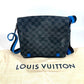LOUIS VUITTON N42420 ダミエグラフィット ディストリクトPM メッセンジャーバッグ 斜め掛け カバン ショルダーバッグ ダミエグラフィットキャンバス ユニセックス ブラック - brandshop-reference