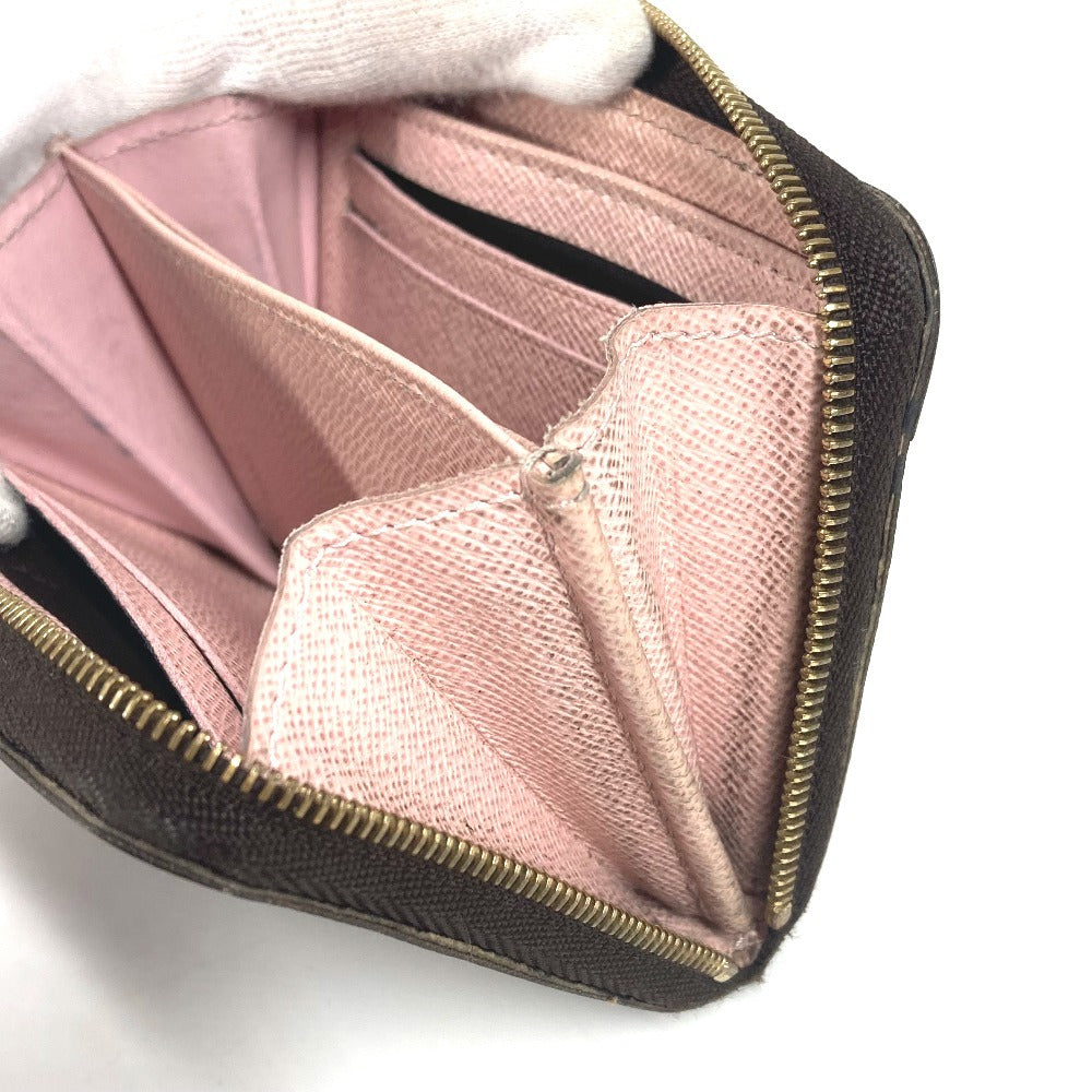 LOUIS VUITTON M62310 モノグラム ジッピーコインパース ドッグ 犬 小銭入れ 財布 ラウンドファスナー コインケース モノグラムキャンバス レディース ローズバレリーヌ ブラウン