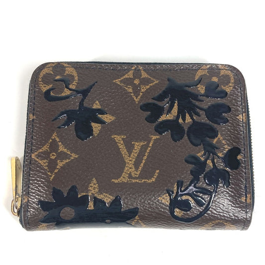 LOUIS VUITTON M62547 Monogram Blossom Floral Zippy Coin Purse Coin Purse Wallet Round Zipper Coin Case Monogram Canvas Unisex Brown