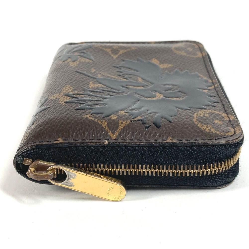 루이비통 M62547 모노그램 블라썸 플로럴 지피 동전 지갑 동전 지갑 지갑 라운드 지퍼 동전 케이스 모노그램 캔버스 남여 브라운