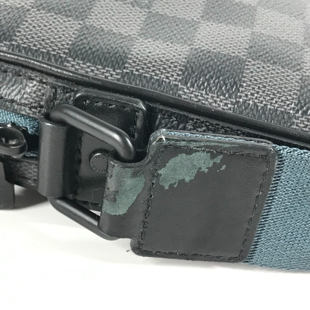 LOUIS VUITTON N40188 Damier Graphite Alpha Messenger Bag Messenger Bag Bolso bandolera Damier Graphite Canvas Unisex Negro