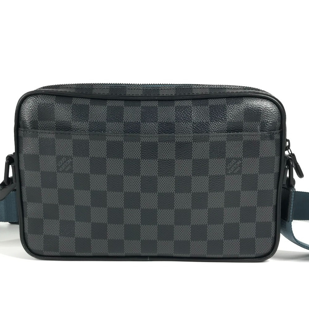 LOUIS VUITTON N40188 Damier Graphite Alpha Messenger Bag Messenger Bag Bolso bandolera Damier Graphite Canvas Unisex Negro