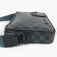 LOUIS VUITTON N40188 Damier Graphite Alpha Messenger Bag Messenger Bag Bolso bandolera Damier Graphite Canvas Unisex Negro