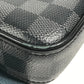 LOUIS VUITTON N40188 Damier Graphite Alpha Messenger Bag Messenger Bag Bolso bandolera Damier Graphite Canvas Unisex Negro