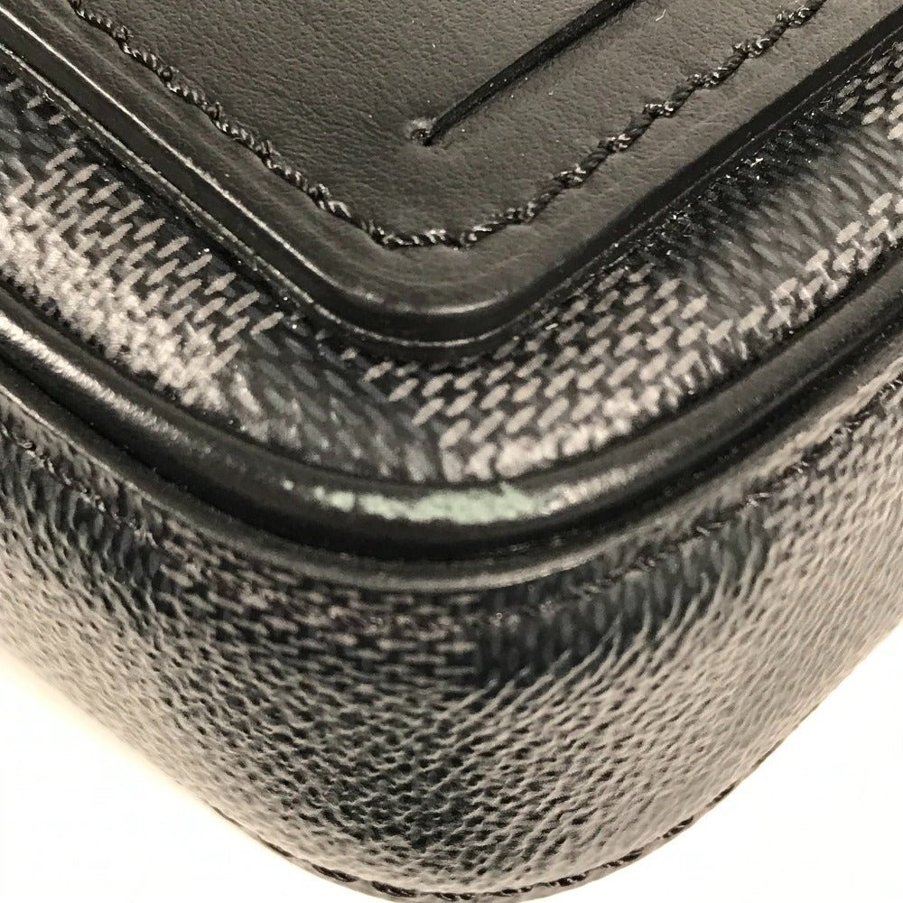 LOUIS VUITTON N40188 Damier Graphite Alpha Messenger Bag Messenger Bag Bolso bandolera Damier Graphite Canvas Unisex Negro