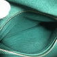 PRADA Kanapa Logo Striped Bag Tote Bag Handbag Canvas Women's Green