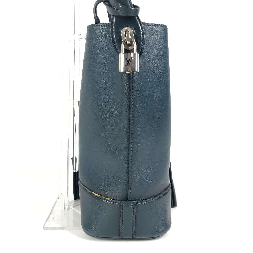 루이비통 M94588 파우치 포함 NN14GM Cuir Nuance 백 숄더백 가죽 남여 블루