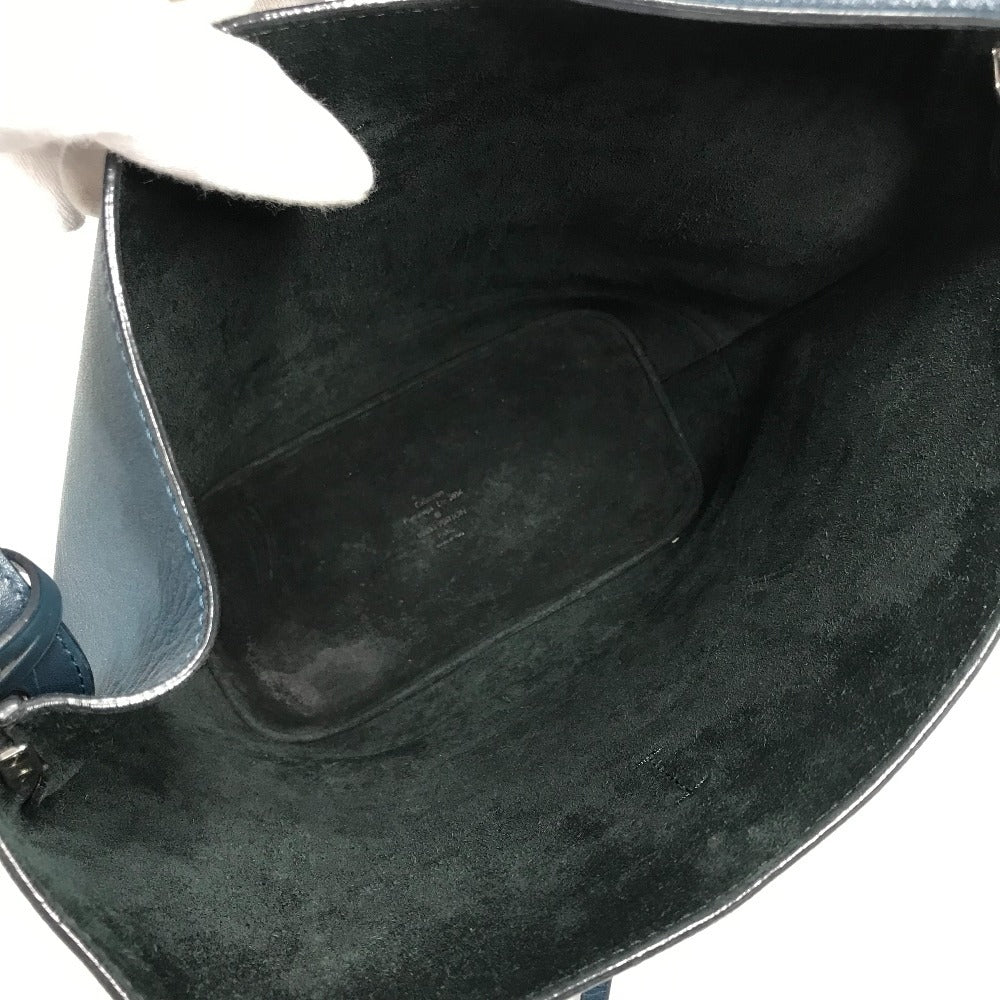 루이비통 M94588 파우치 포함 NN14GM Cuir Nuance 백 숄더백 가죽 남여 블루