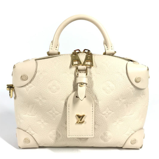 LOUIS VUITTON M45394 Monogram Emprene Petite Mal Souple Bag Box Bag Handbag Monogram Emprene Leather Women's Crème White