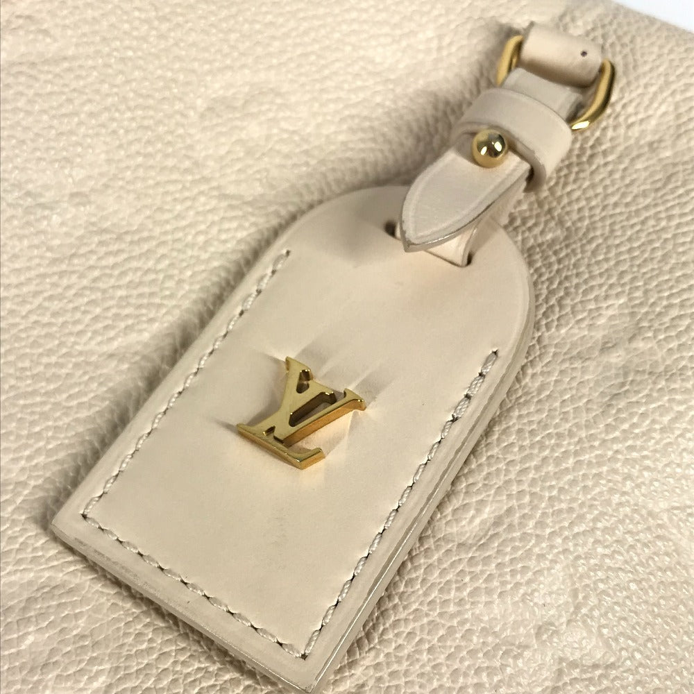 LOUIS VUITTON M45394 Monogram Emprene Petite Mal Souple Bag Box Bag Handbag Monogram Emprene Leather Women's Crème White