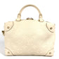 LOUIS VUITTON M45394 Monogram Emprene Petite Mal Souple Bag Box Bag Handbag Monogram Emprene Leather Women's Crème White