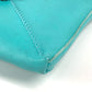 Hermes Tassel Fringe Sack Pom Pom Bag Crossbody Pochette Beg Beg Leather Ladies Turquoise Blue