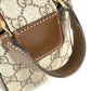 GUCCI 730116 GG Supreme Interlocking G Bag Clutch Bag Pouch Second Bag GG Supreme Canvas Unisex Beige