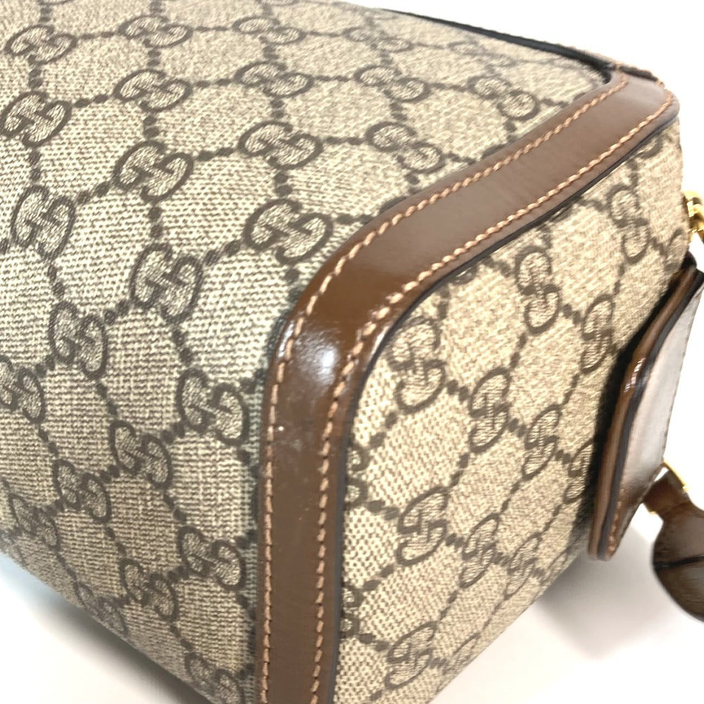 GUCCI 730116 GG Supreme Interlocking G Bag Clutch Bag Pouch Second Bag GG Supreme Canvas Unisex Beige