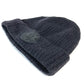 MONCLER Rhinestone Logo Beanie Hat Knit Cap Knit Cap Wool Unisex Black