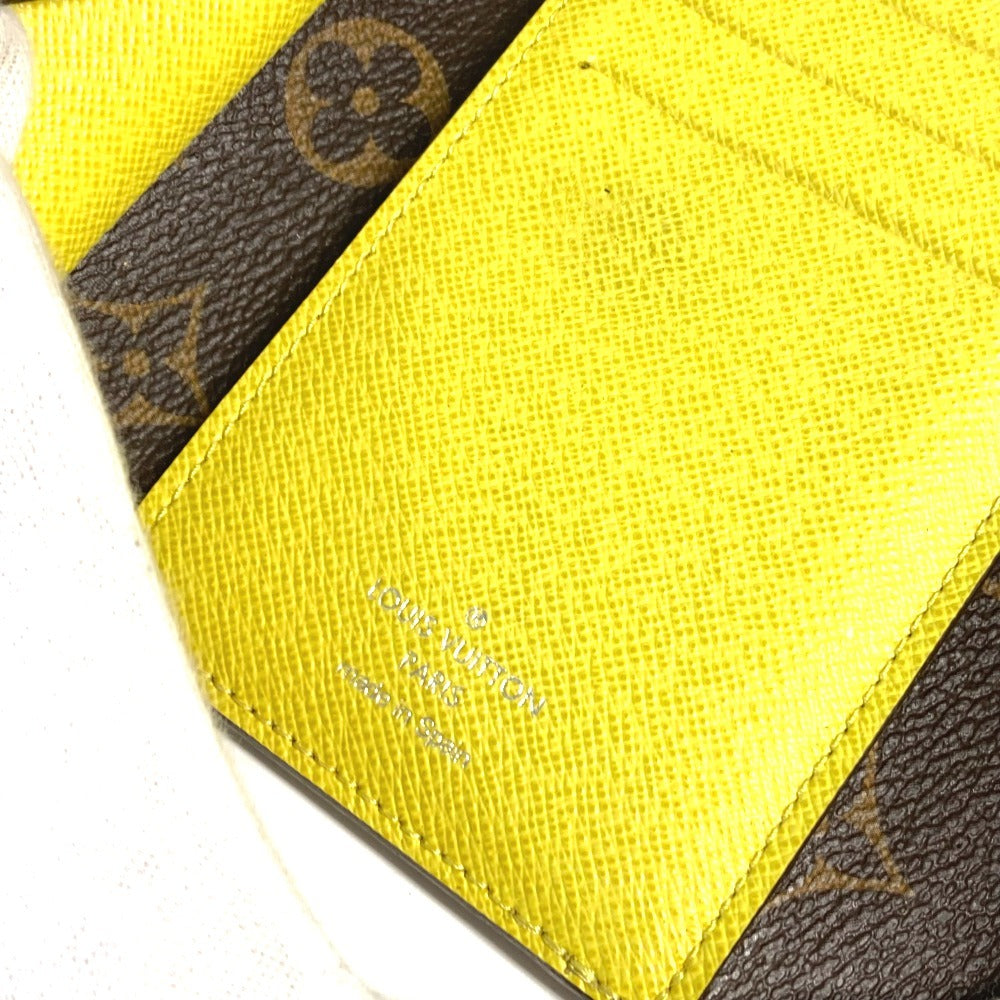 LOUIS VUITTON M40627 Monogram Portefeuille Marie Lou Compact Wallet Wallet Trifold Wallet Monogram Canvas Unisex Yellow