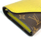 LOUIS VUITTON M40627 Monogram Portefeuille Marie Lou Compact Wallet Wallet Trifold Wallet Monogram Canvas Unisex Yellow