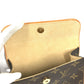 Louis Vuitton M51855 Monogram Pochette Florentine Bag Belt Bag Body Bag Pauch Pouch Monogram Canvas Wanita Coklat