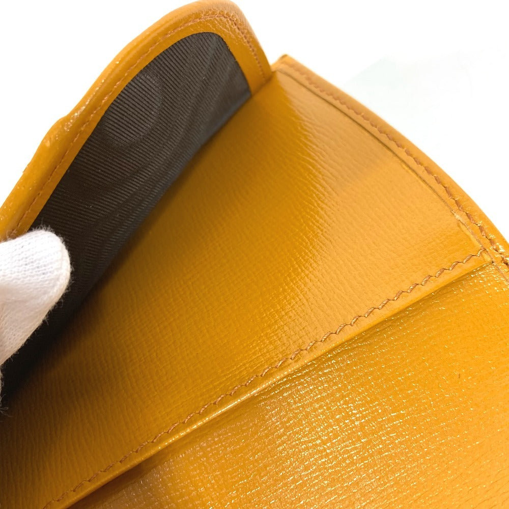 GUCCI 724562 GG Supreme RETRO Logo Passport Cover Bi-Fold Stationery Passport Case GG Supreme Canvas Unisex Yellow