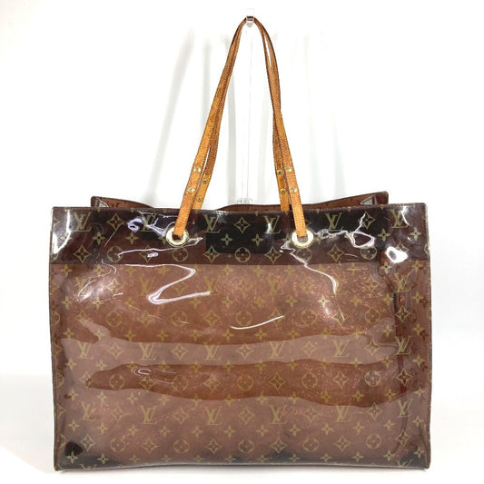 LOUIS VUITTON M50500 Monogram Vinyl Hippo Cruise Shoulder Bag Shoulder Bag Tote Bag Vinyl/Leather Women's Brown
