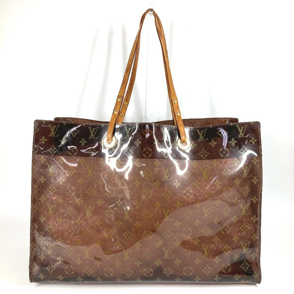 LOUIS VUITTON M50500 Monogram Vinyl Hippo Cruise Shoulder Bag Shoulder Bag Tote Bag Vinyl/Leather Women's Brown