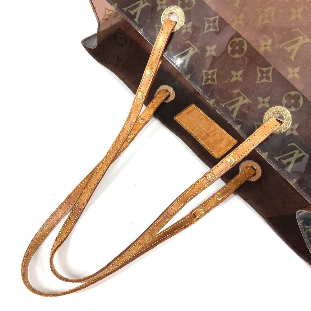 LOUIS VUITTON M50500 Monogram Vinyl Hippo Cruise Shoulder Bag Shoulder Bag Tote Bag Vinyl/Leather Women's Brown