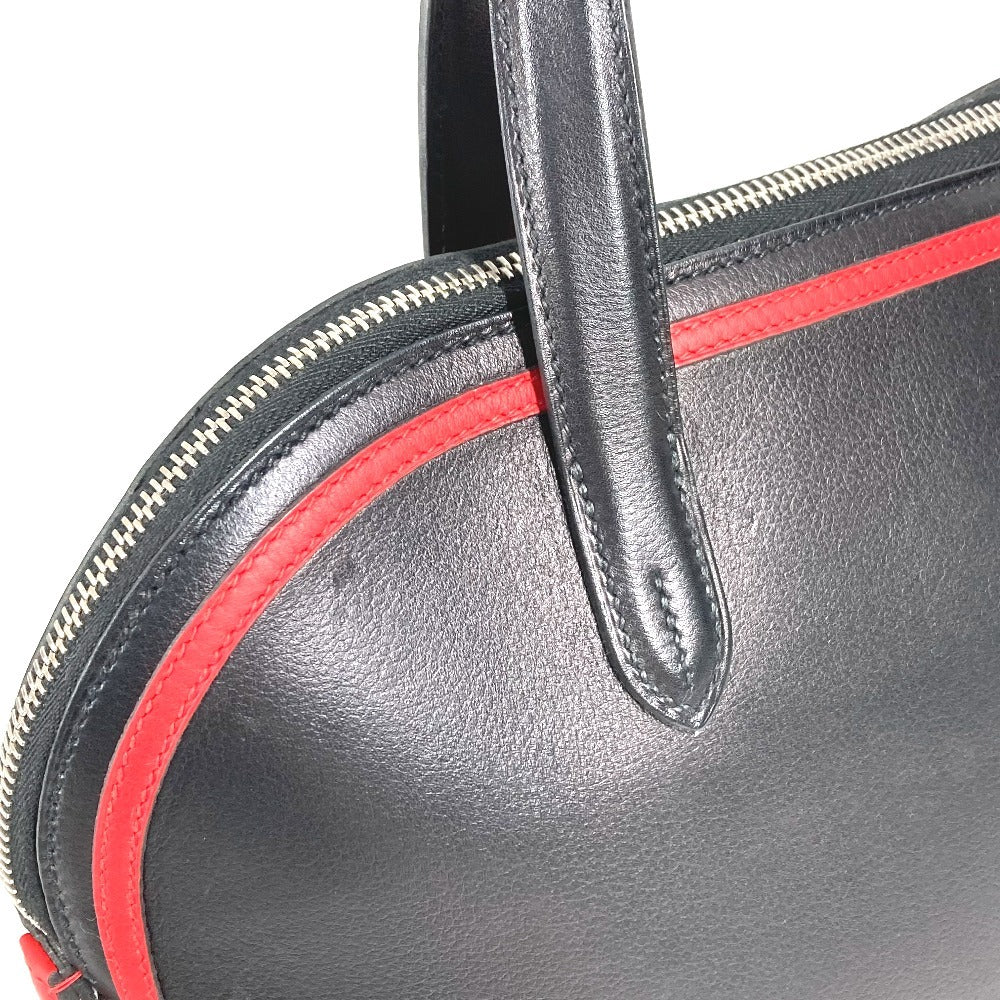 HERMES トランザット セーラー ハンドバッグ カバン トートバッグ ハンドバッグ エバーカラー ユニセックス ブラック