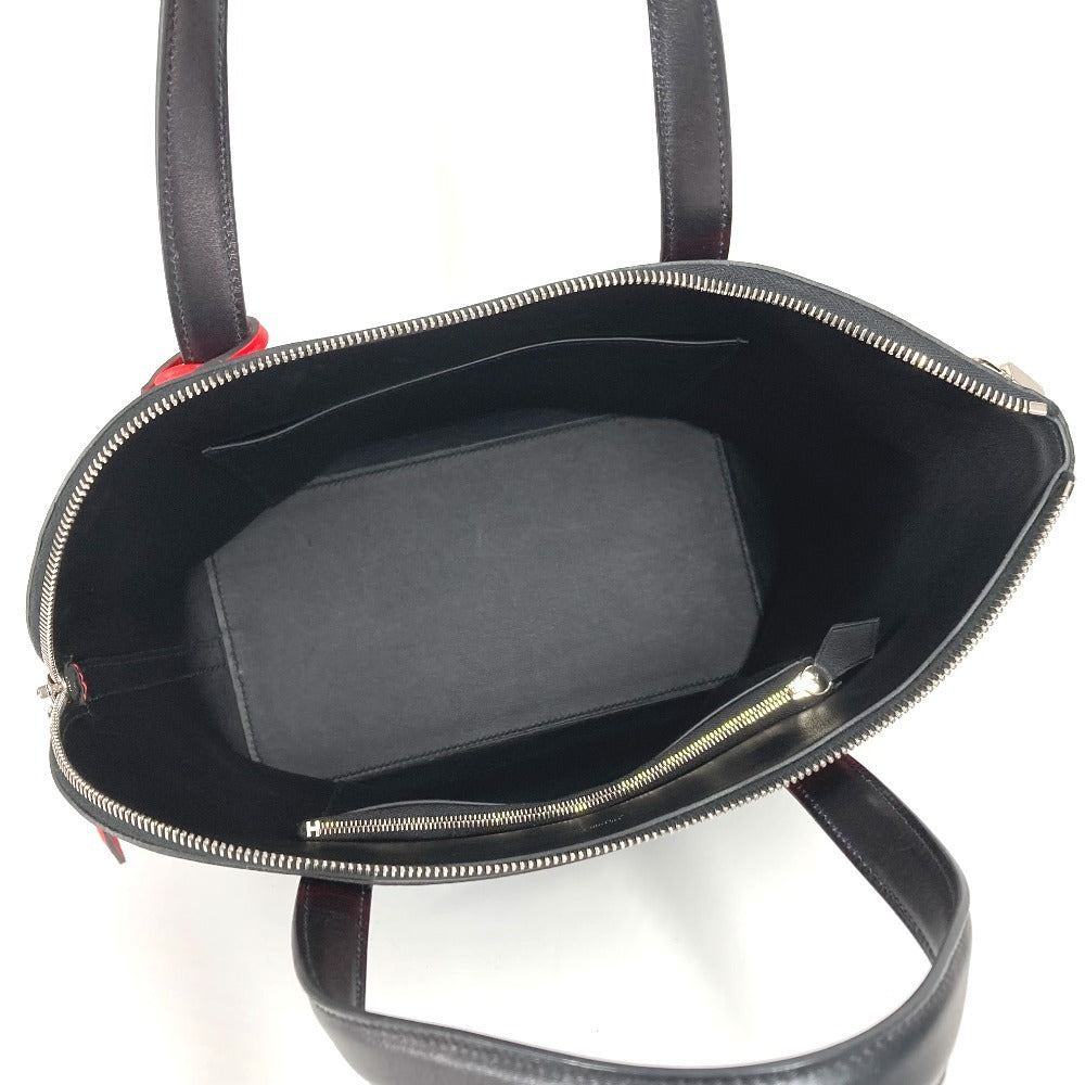 HERMES トランザット セーラー ハンドバッグ カバン トートバッグ ハンドバッグ エバーカラー ユニセックス ブラック