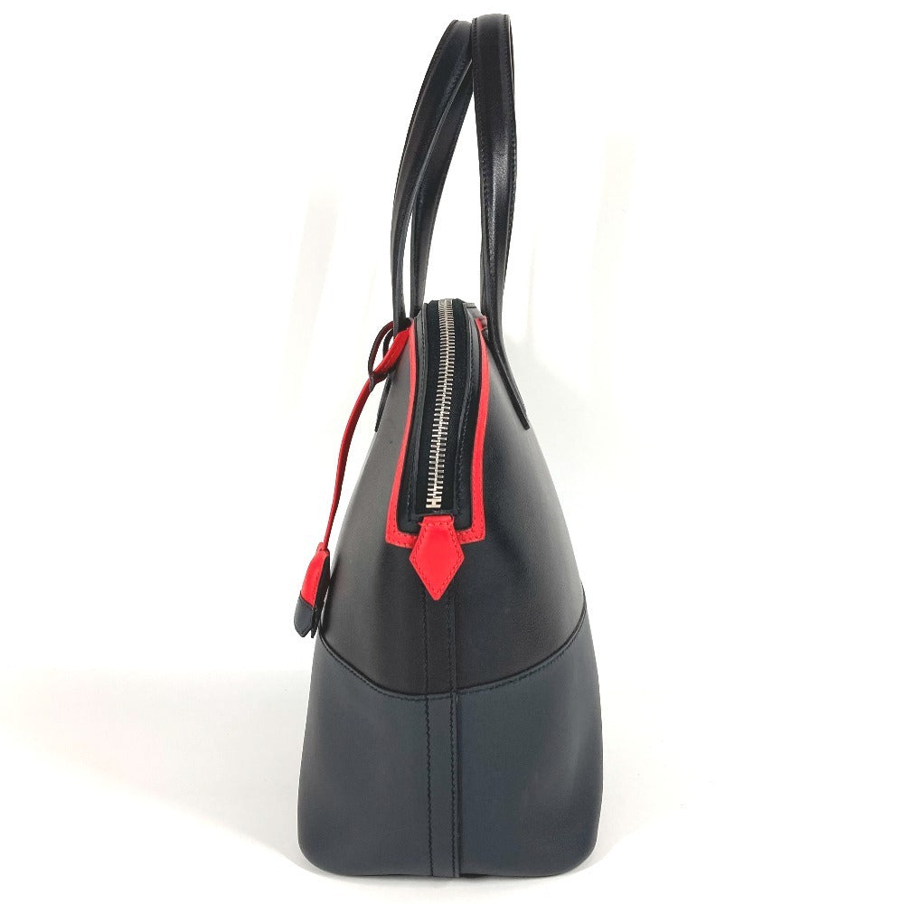 HERMES トランザット セーラー ハンドバッグ カバン トートバッグ ハンドバッグ エバーカラー ユニセックス ブラック