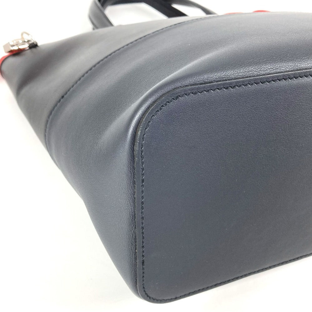 HERMES トランザット セーラー ハンドバッグ カバン トートバッグ ハンドバッグ エバーカラー ユニセックス ブラック