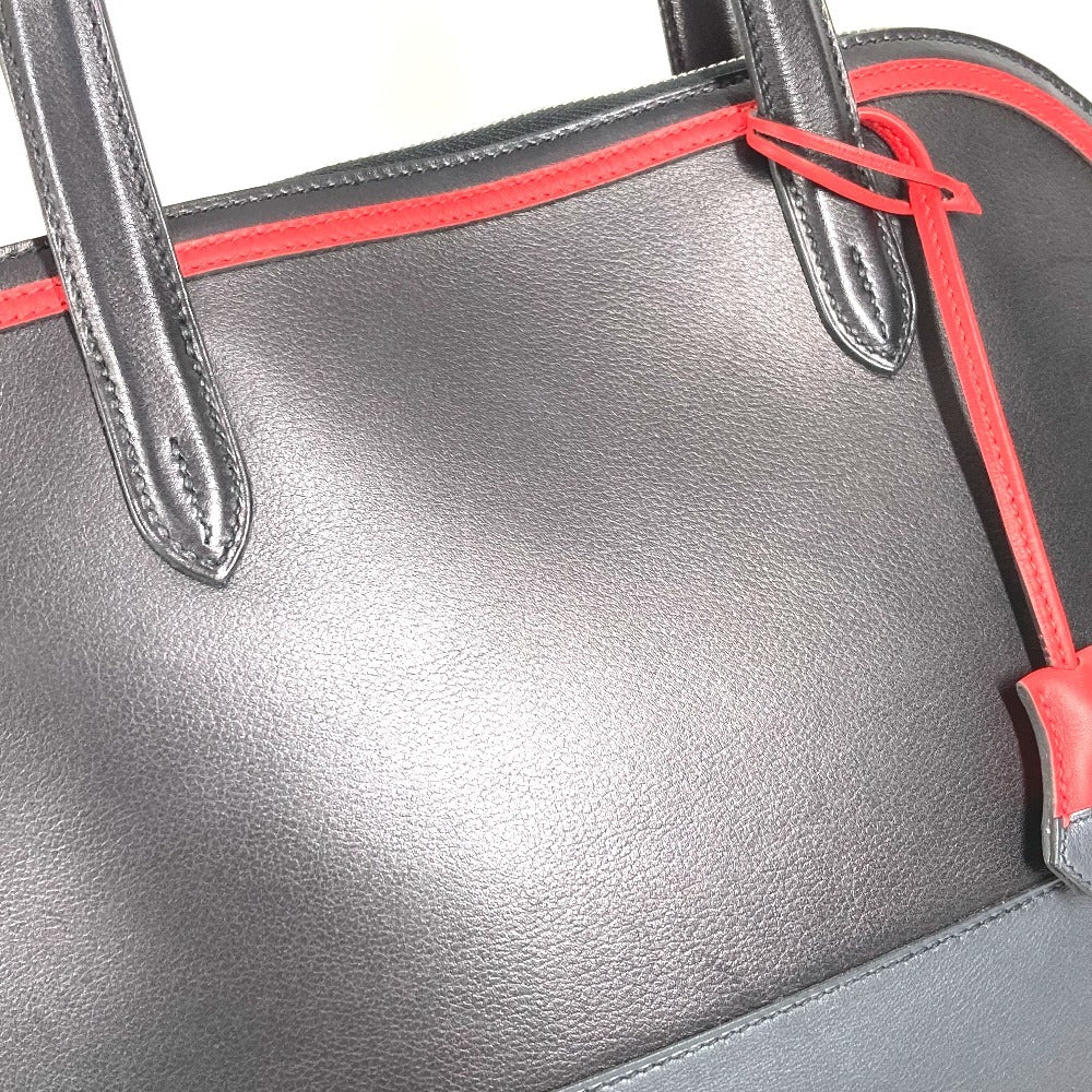 HERMES トランザット セーラー ハンドバッグ カバン トートバッグ ハンドバッグ エバーカラー ユニセックス ブラック