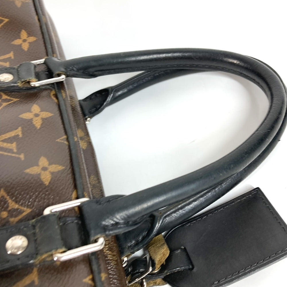 LOUIS VUITTON M40225 モノグラムマカサー ポルトドキュマン・ヴォワヤージュ PDV カバン トートバッグ ビジネスバッグ モノグラムマカサーキャンバス ユニセックス ブラウン