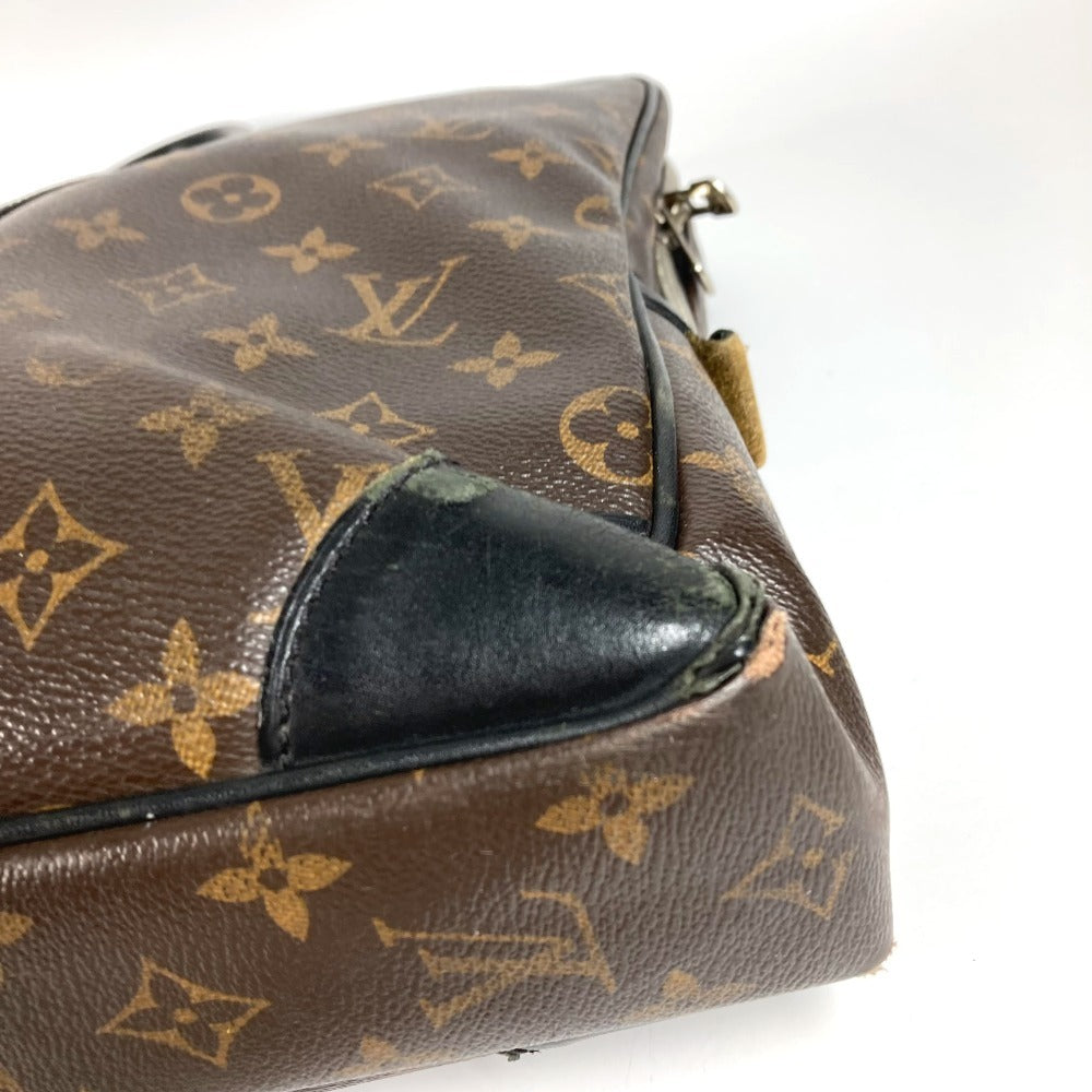 LOUIS VUITTON M40225 モノグラムマカサー ポルトドキュマン・ヴォワヤージュ PDV カバン トートバッグ ビジネスバッグ モノグラムマカサーキャンバス ユニセックス ブラウン