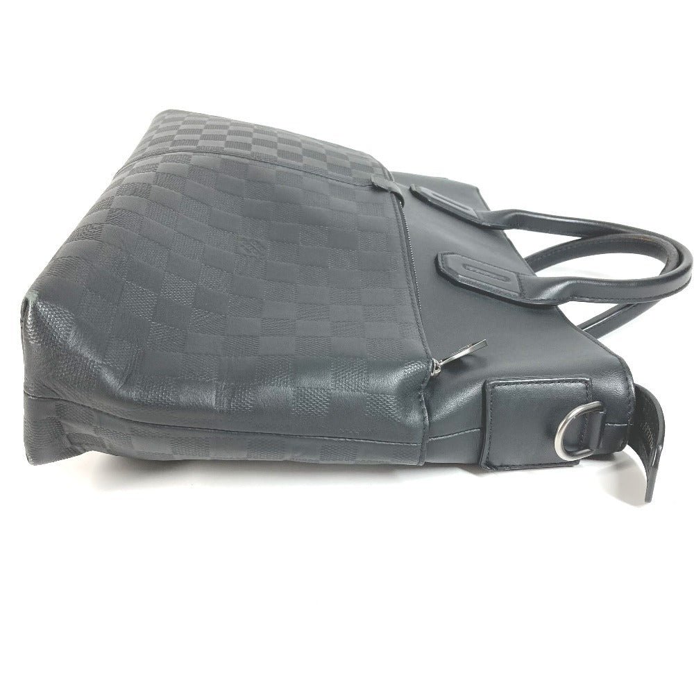 LOUIS VUITTON N41565 ダミエアンフィニ 7DW ブリーフケース カバン トートバッグ ビジネスバッグ ダミエアンフィニレザー ユニセックス オニキス ブラック