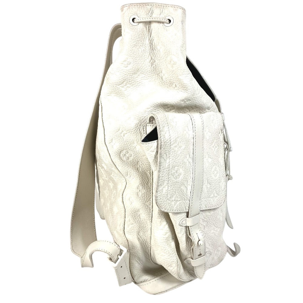 LOUIS VUITTON M53286　 モノグラムトリヨン クリストファーGM クリストファー GM バックパック カバン ヴァージルアブロー リュックサック トリヨンレザー ユニセックス ホワイト
