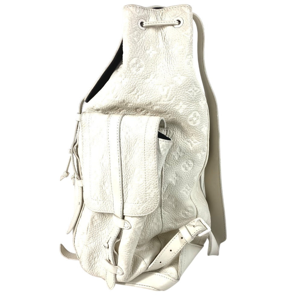 LOUIS VUITTON M53286　 モノグラムトリヨン クリストファーGM クリストファー GM バックパック カバン ヴァージルアブロー リュックサック トリヨンレザー ユニセックス ホワイト