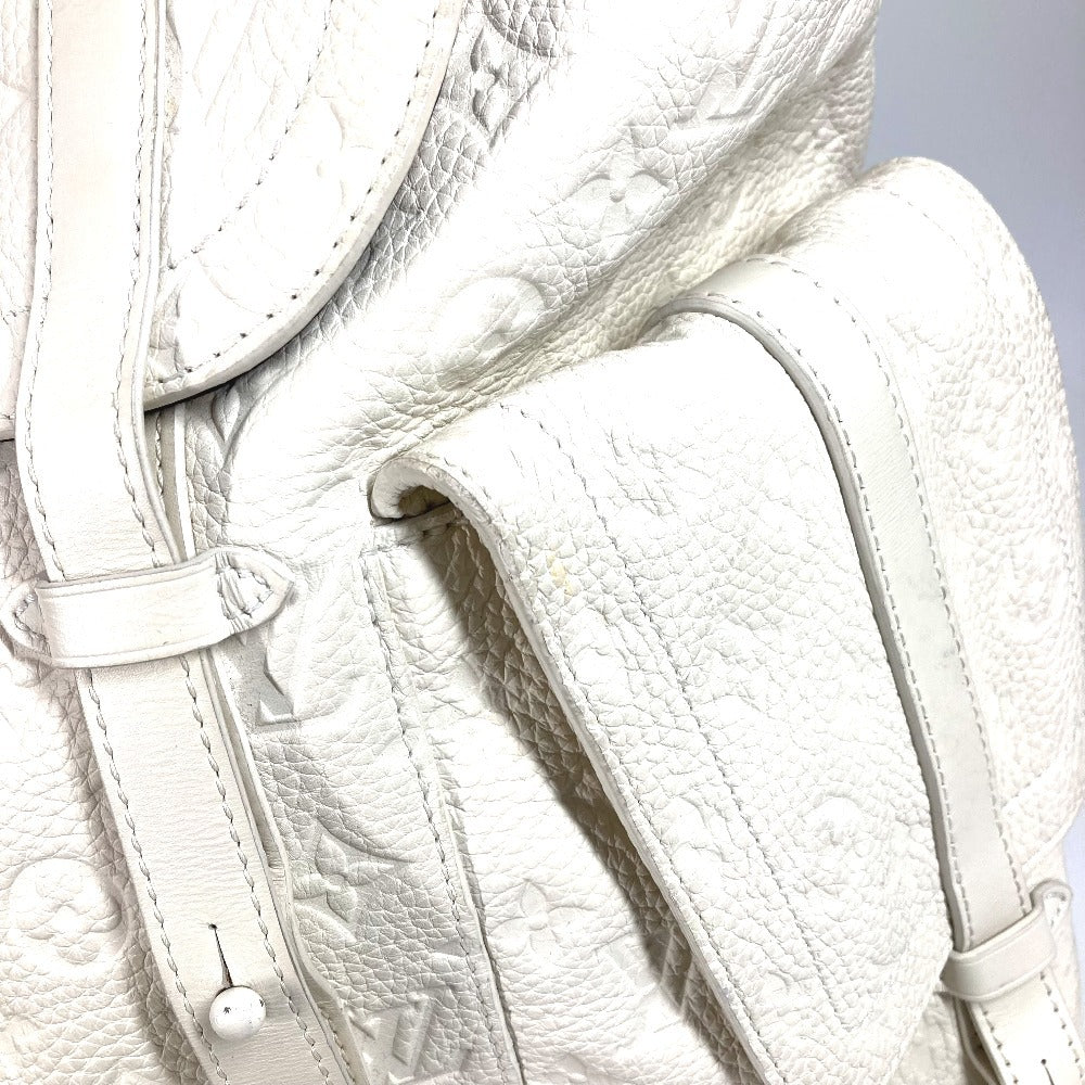 LOUIS VUITTON M53286　 モノグラムトリヨン クリストファーGM クリストファー GM バックパック カバン ヴァージルアブロー リュックサック トリヨンレザー ユニセックス ホワイト