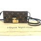 LOUIS VUITTON M61502 モノグラム ポルトフォイユ・トブラローネ チェーン ポシェット ミニバッグ カバン 斜め掛け ショルダーバッグ モノグラムキャンバス ユニセックス ブラウン