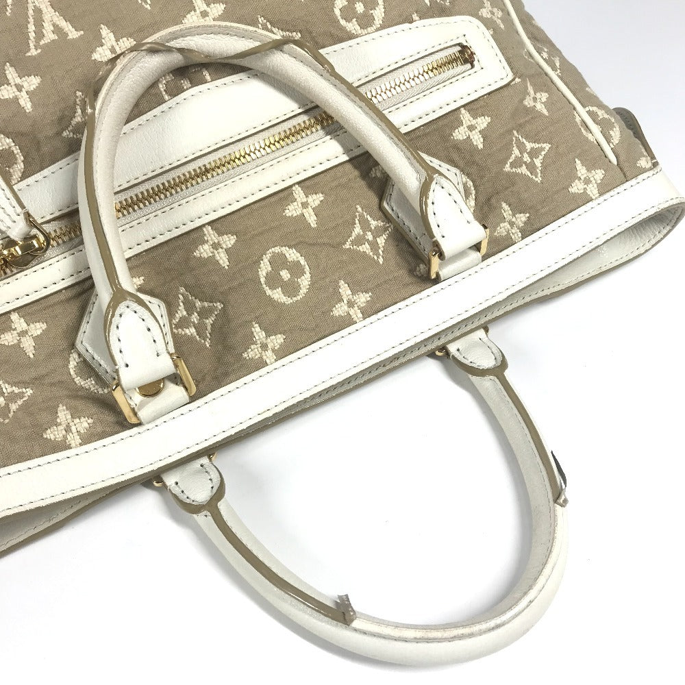 LOUIS VUITTON M93495 モノグラムサビア カバMM カバ MM カバン トートバッグ 肩掛け ハンドバッグ レザー/キャンバス ユニセックス ホワイト