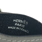 HERMES Dリング付き バイカラー カラーマティッククラシック Colormatic Classique 名刺入れ パスケース カードケース レザー ユニセックス グレー