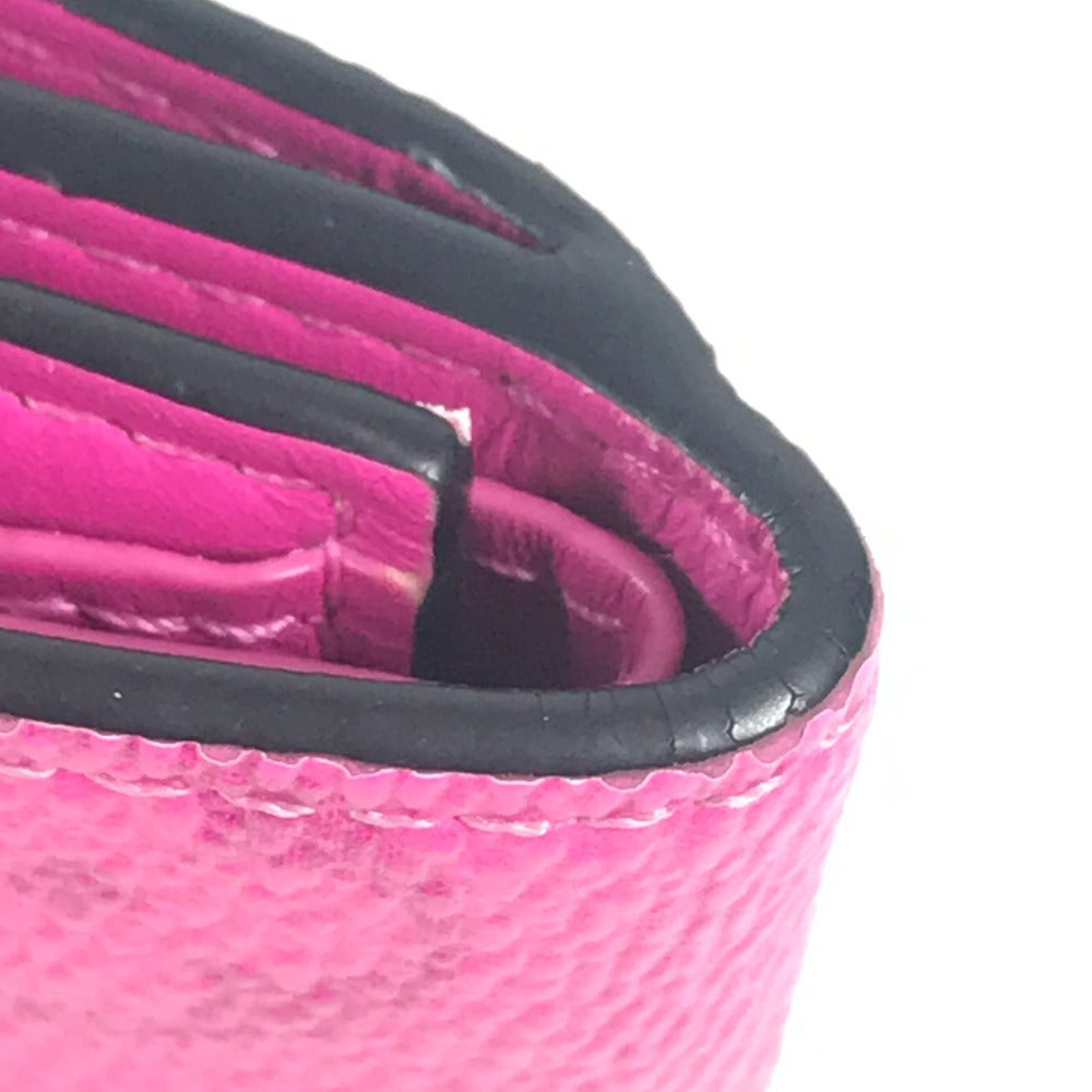 LOUIS VUITTON M30773 タイガラマ ディスカバリー コンパクトウォレット コンパクトウォレット 3つ折り財布 タイガレザー ユニセックス ピンク