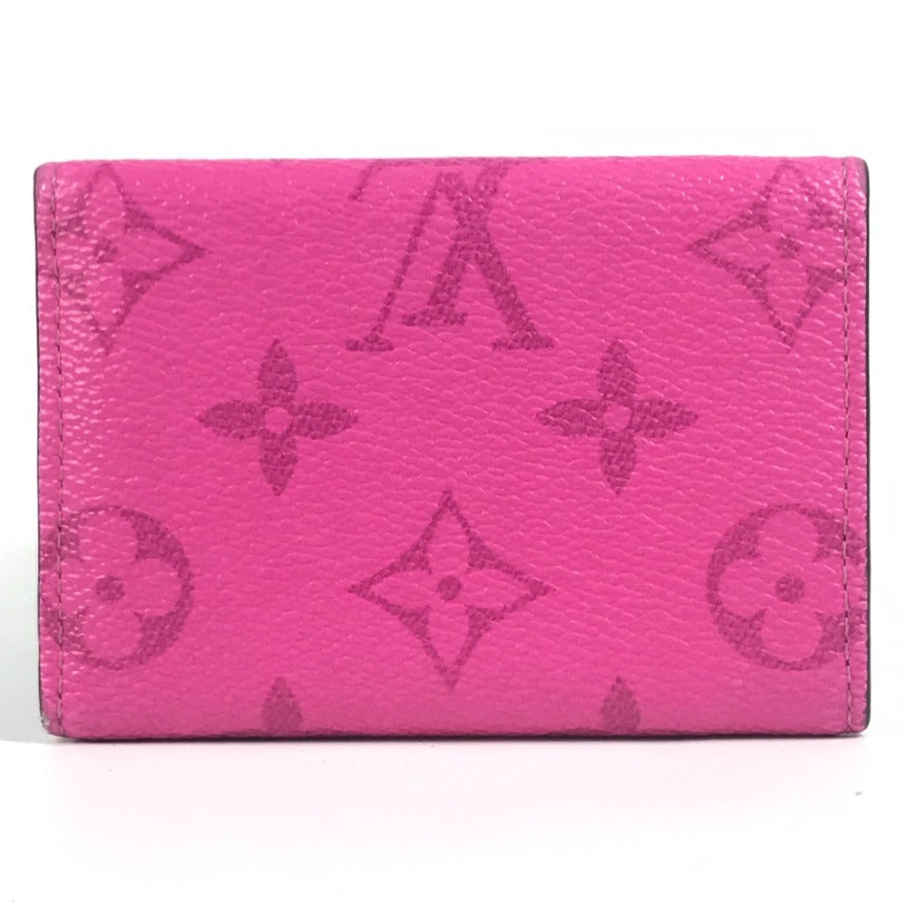 LOUIS VUITTON M30773 タイガラマ ディスカバリー コンパクトウォレット コンパクトウォレット 3つ折り財布 タイガレザー ユニセックス ピンク
