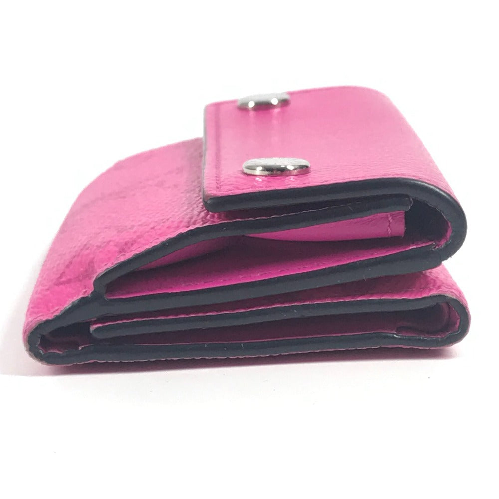 LOUIS VUITTON M30773 タイガラマ ディスカバリー コンパクトウォレット コンパクトウォレット 3つ折り財布 タイガレザー ユニセックス ピンク