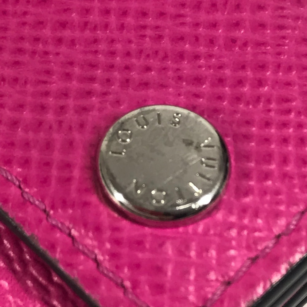 LOUIS VUITTON M30773 タイガラマ ディスカバリー コンパクトウォレット コンパクトウォレット 3つ折り財布 タイガレザー ユニセックス ピンク