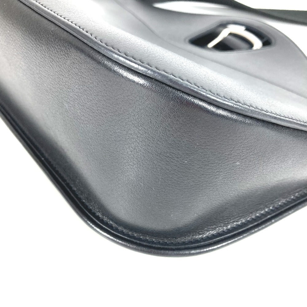 HERMES メッセンジャー アトラージュ カバン 斜め掛け ショルダーバッグ レディース ブラック